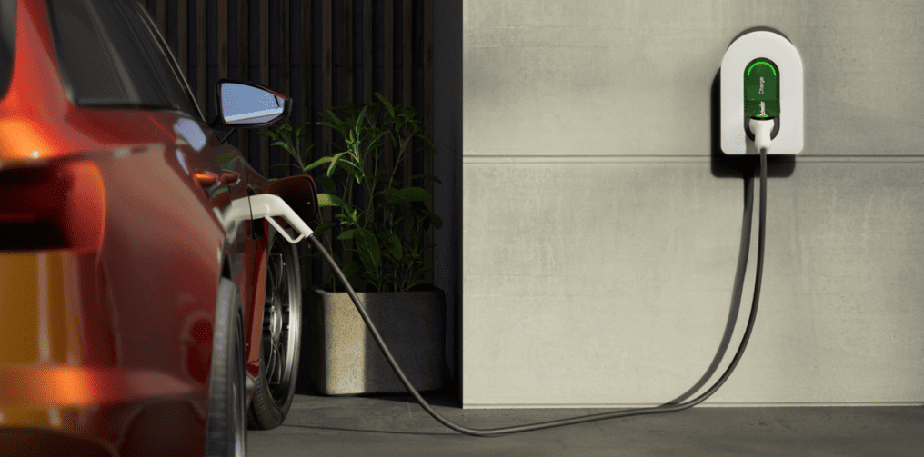 Electric vehicle charging at a residential home in Auckland