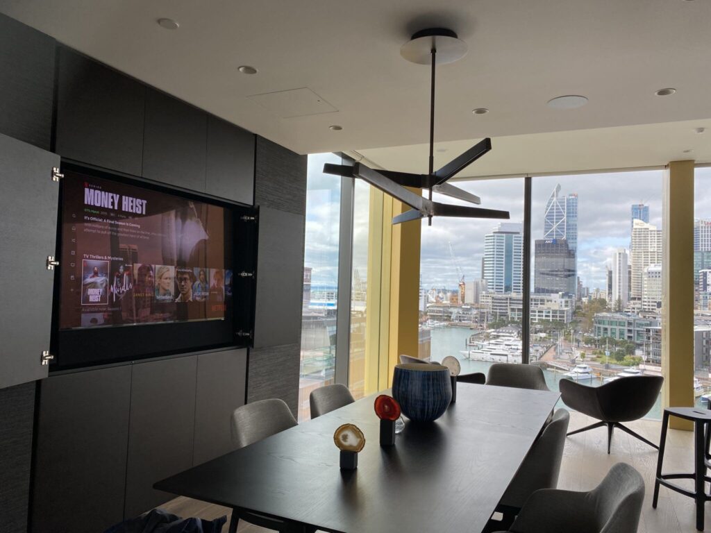 Wynyard Quarter apartment with integrated smart home technology