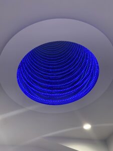 3D body scan room integration at BlueFit Smart Gym in Orewa, Auckland