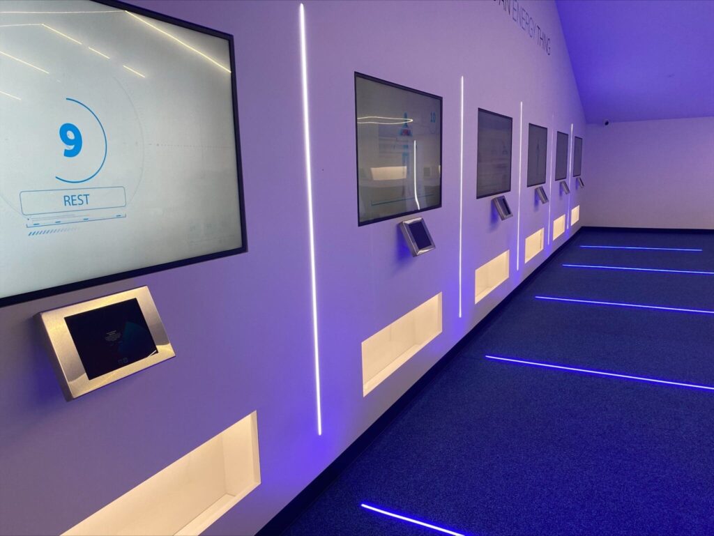 MicrosoftTeams-image-15 Cardio screens integrated with smart gym system at BlueFit Orewa Auckland