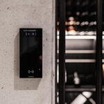 High-tech Akuvox intercom system providing secure access control for the Devonport project by Safe n Sound.