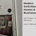 Upgraded residential switchboard
