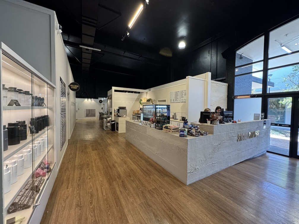 The Social Project Reception and Kiosk area