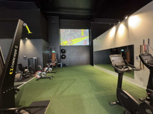 Commercial gym in Porirua with integrated AV system and multi-zone audio by Safe N Sound