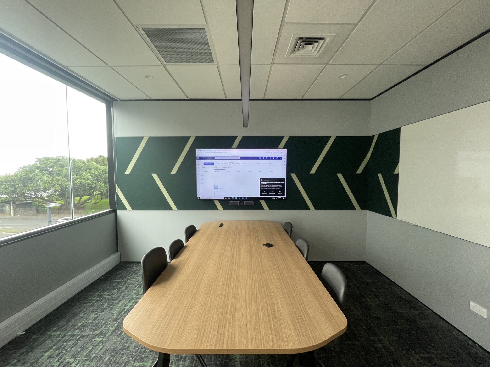 Rothbury Workplace Management & AV System