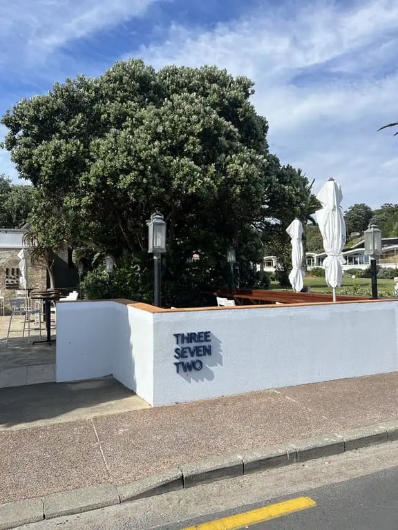 Three Seven Two Waiheke Island with integrated restaurant audio and AV system