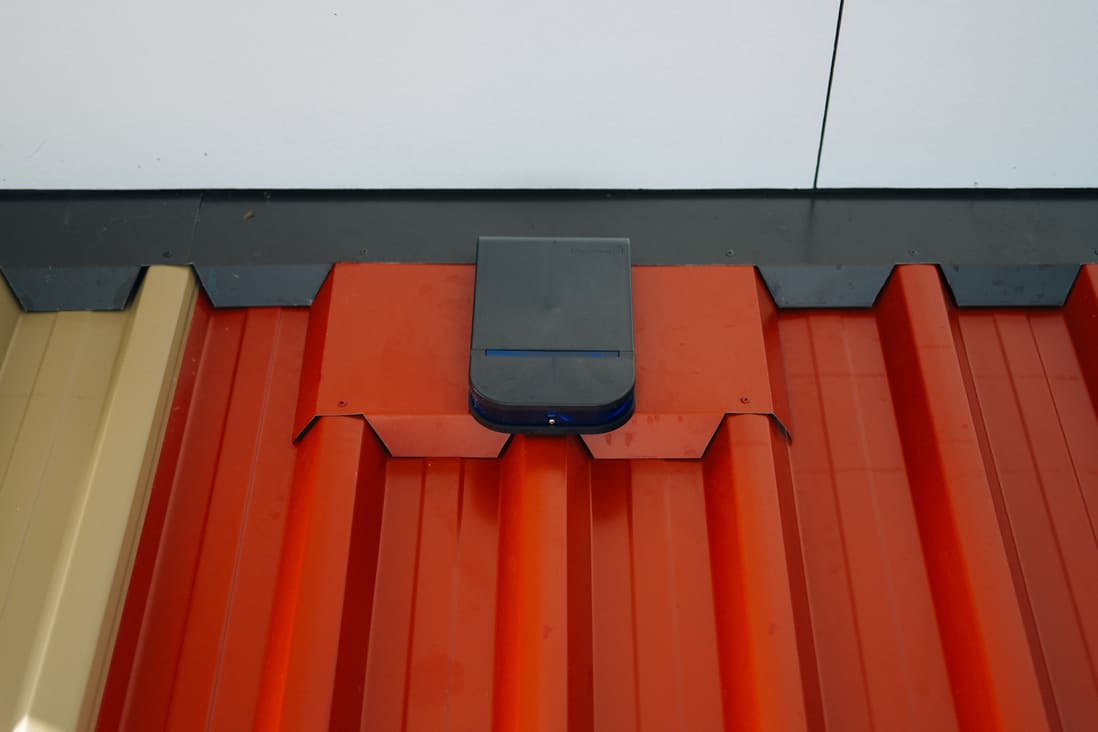Te Pae School with wireless access point cabling and network infrastructure