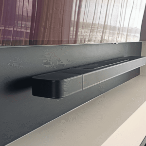 Control4 smart lighting keypad installed at Harbourside Apartment Auckland