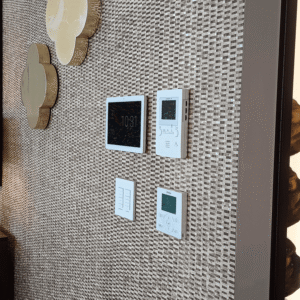 Control4 smart lighting keypad installed at Harbourside Apartment Auckland
