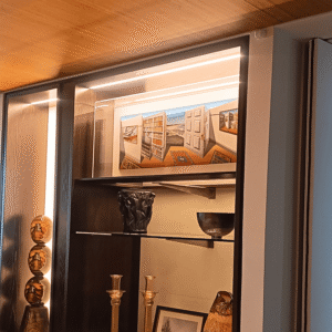 Integrated smart lighting at Harbourside Apartment in Auckland